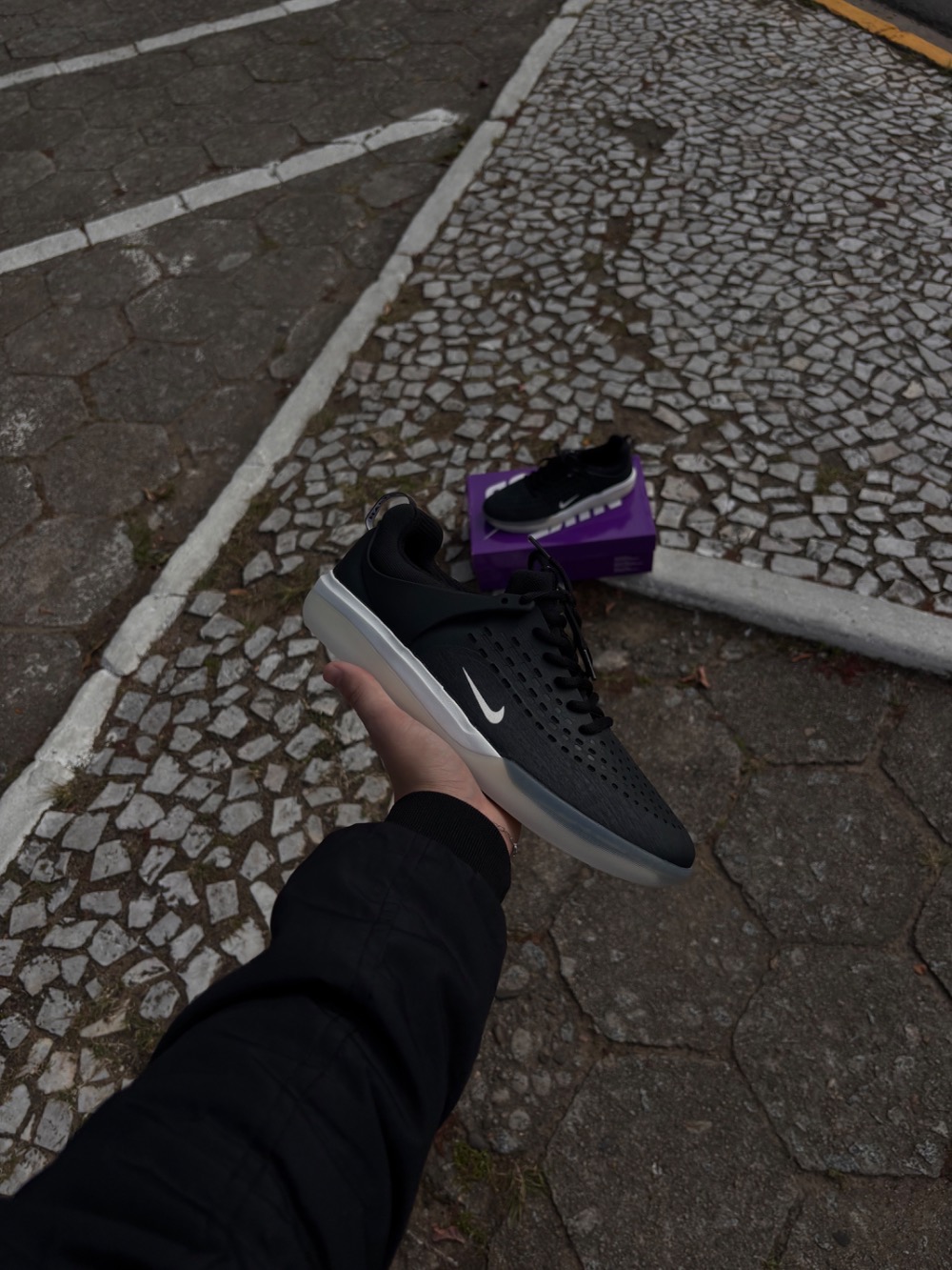 Nike SB Nyjah 3 Black White