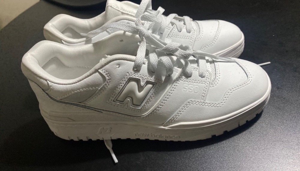 New Balance 550 Triple White