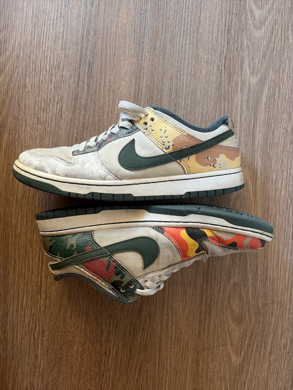 Nike Dunk Low SE Multi-Camo — 41, Usado