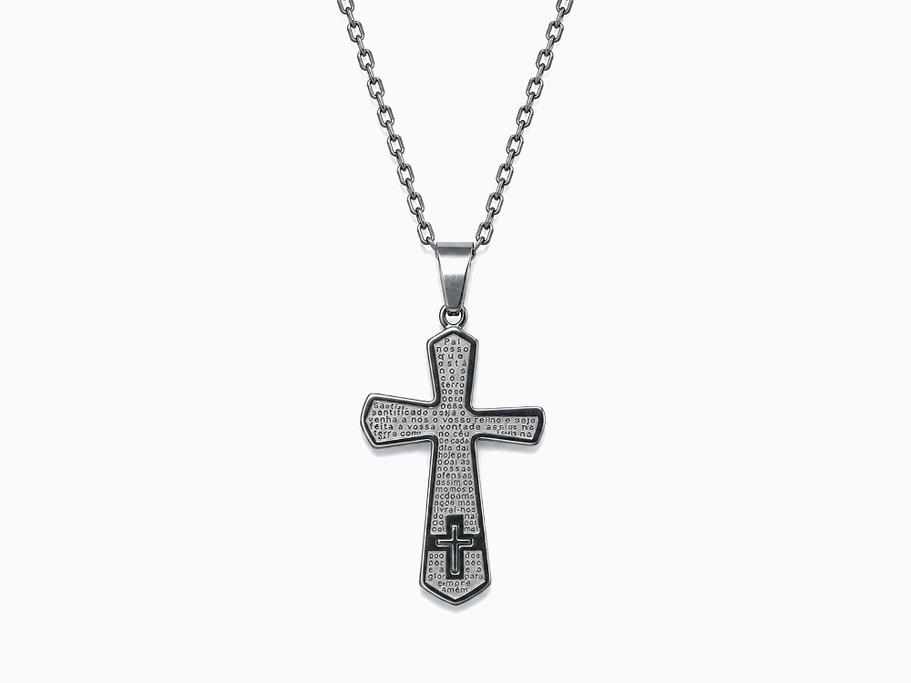 Colar Casa Cinza Brasil Prayer