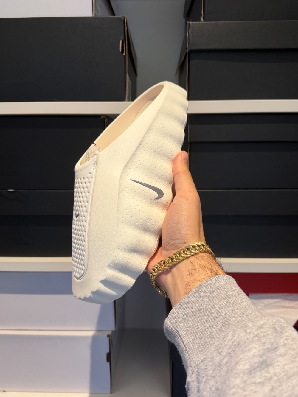 Nike Mind 001 Slide Sail Feminino — 41, Novo