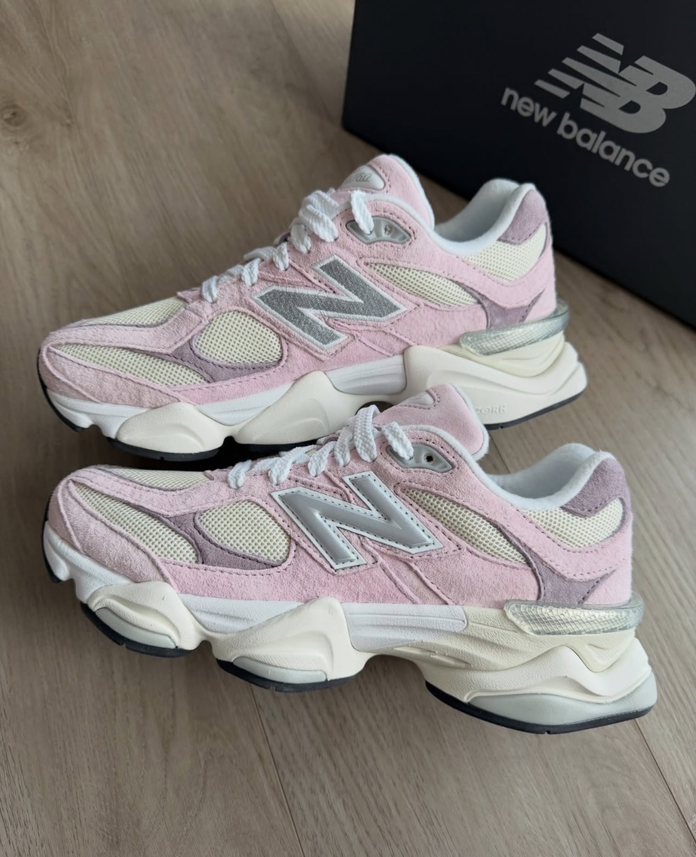 New Balance 9060 Rose Sugar Ice Wine — 37, Novo