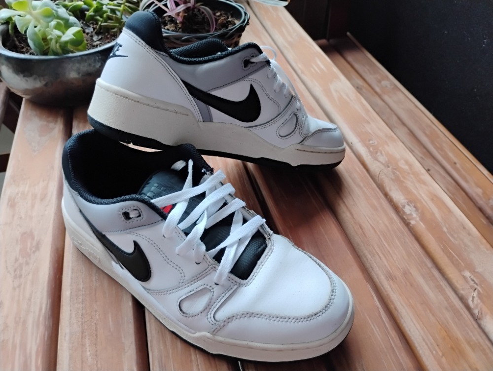 Nike Full Force Low White Black