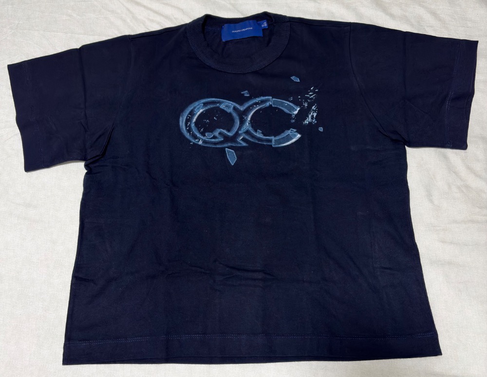 CAMISETA QUADRO CREATIONS FRAGILE BABY TEE - MARINHO