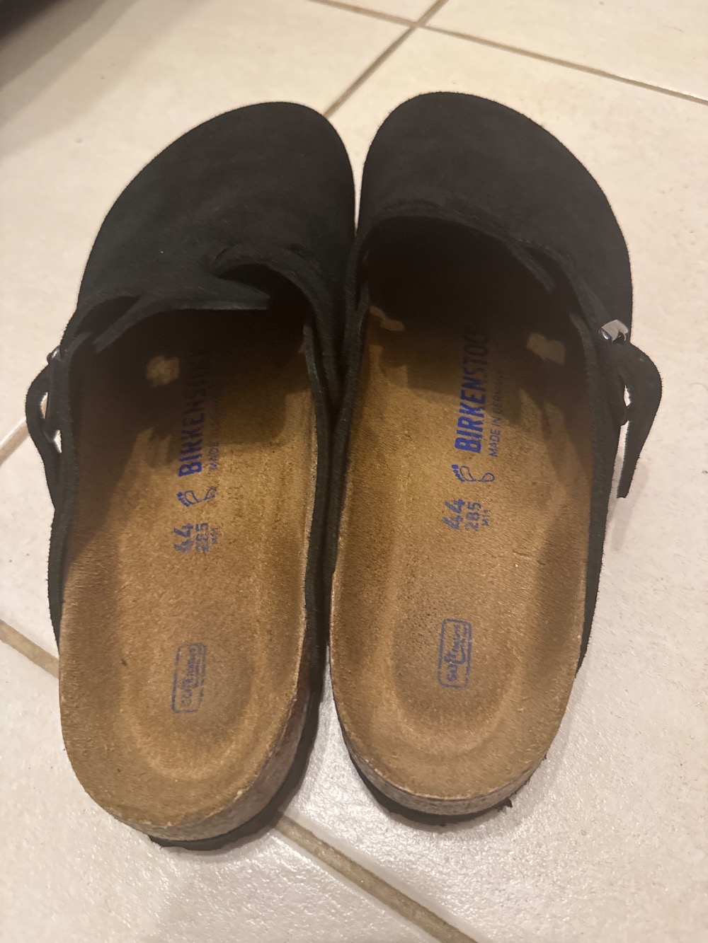 Birkenstock Boston Soft Footbed Narrow Black