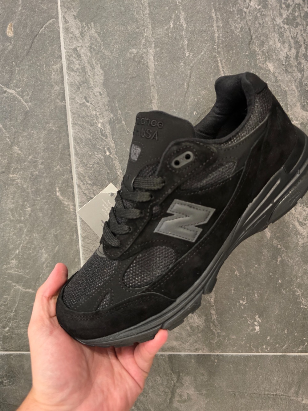 New Balance 993 Made in USA Triple Black