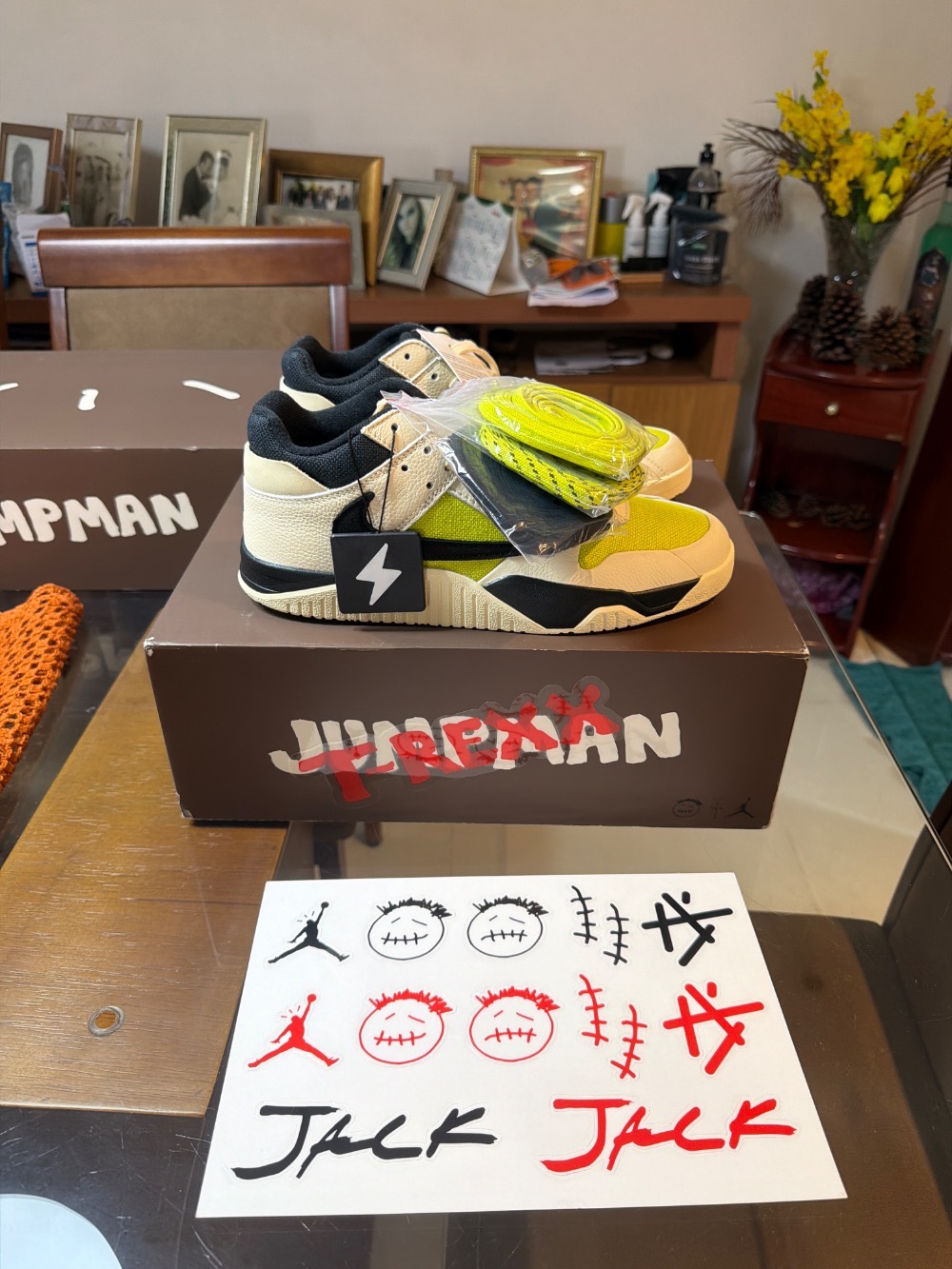 Travis Scott x Jordan Jumpman Jack TR Bright Cactus