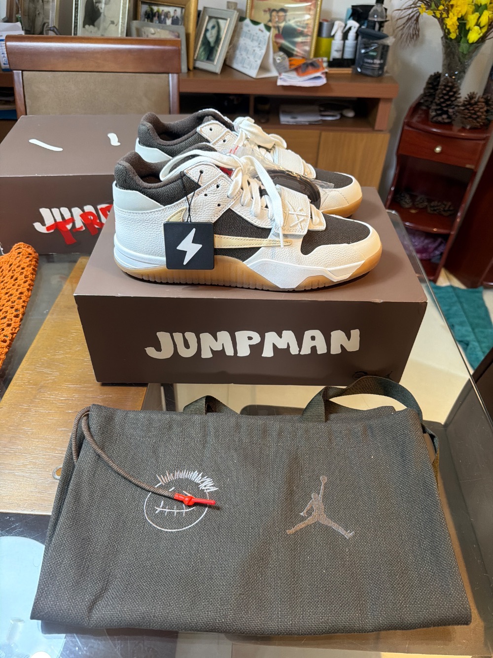 Travis Scott x Air Jordan Jumpman Jack TR Sail 