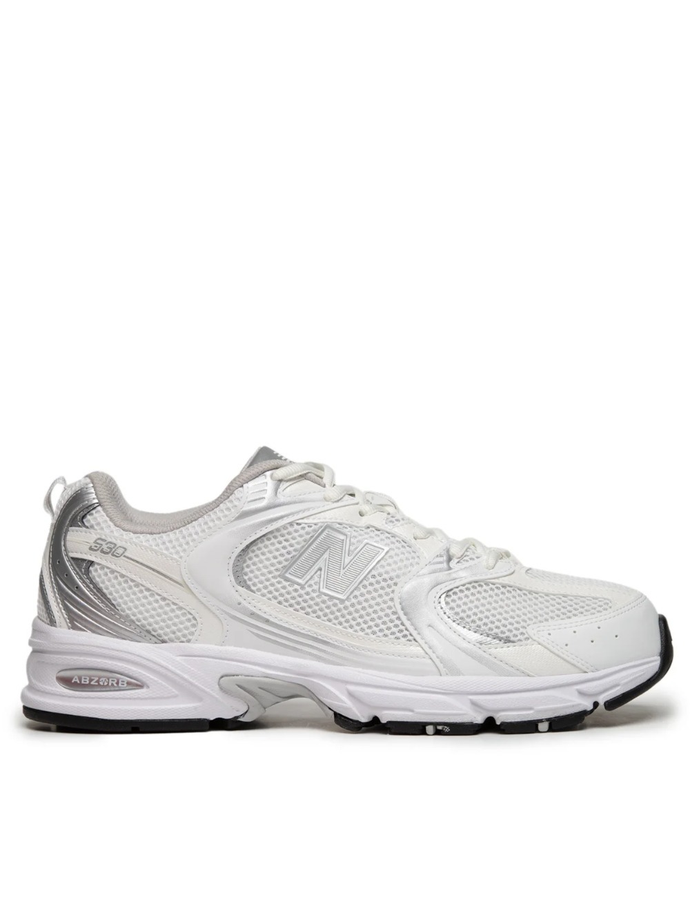 New Balance 530 White Silver Metallic — 40 / 41 / 42 / 43 / 44, Novo