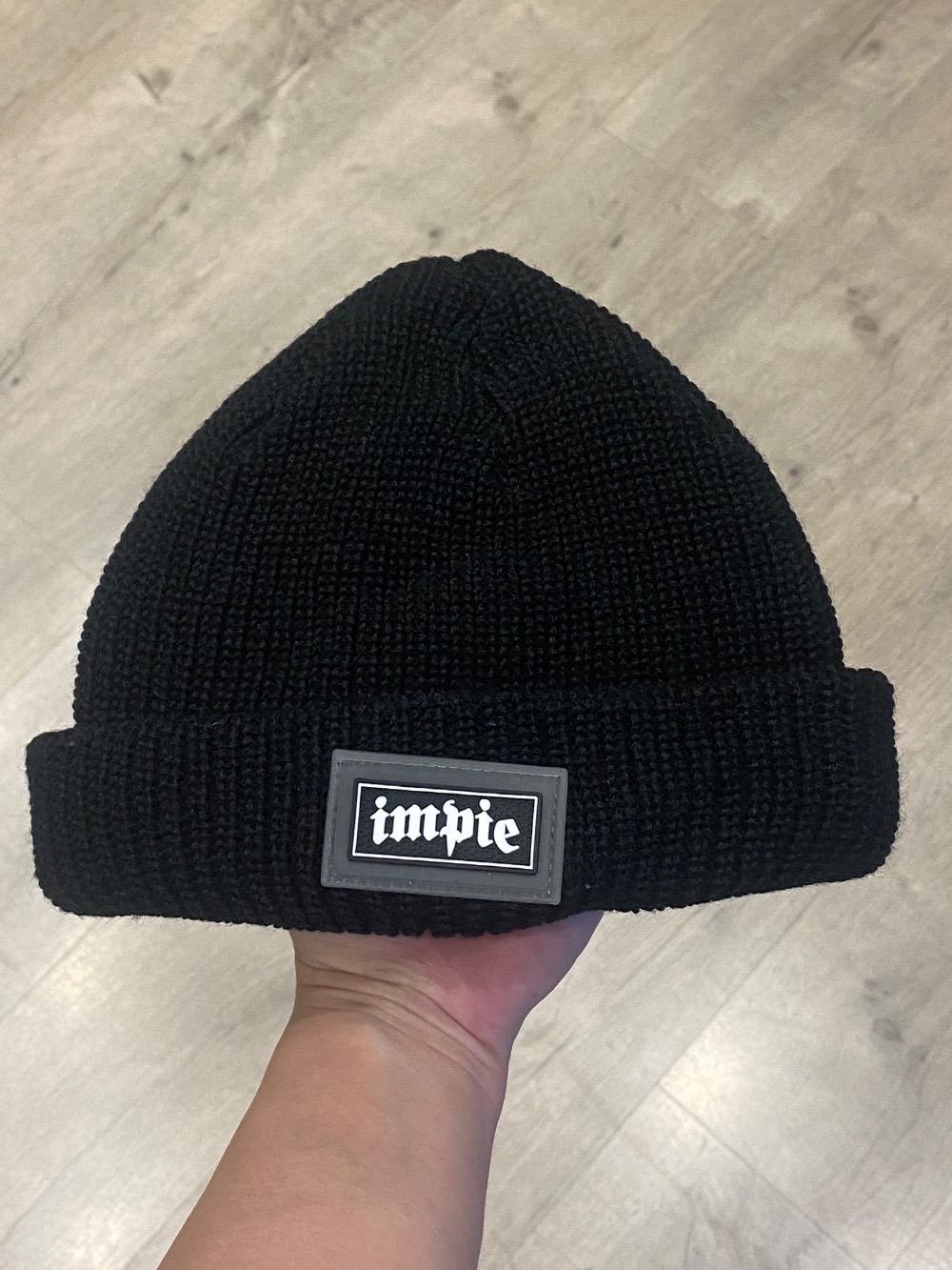 Gorro Impie Patch Preto