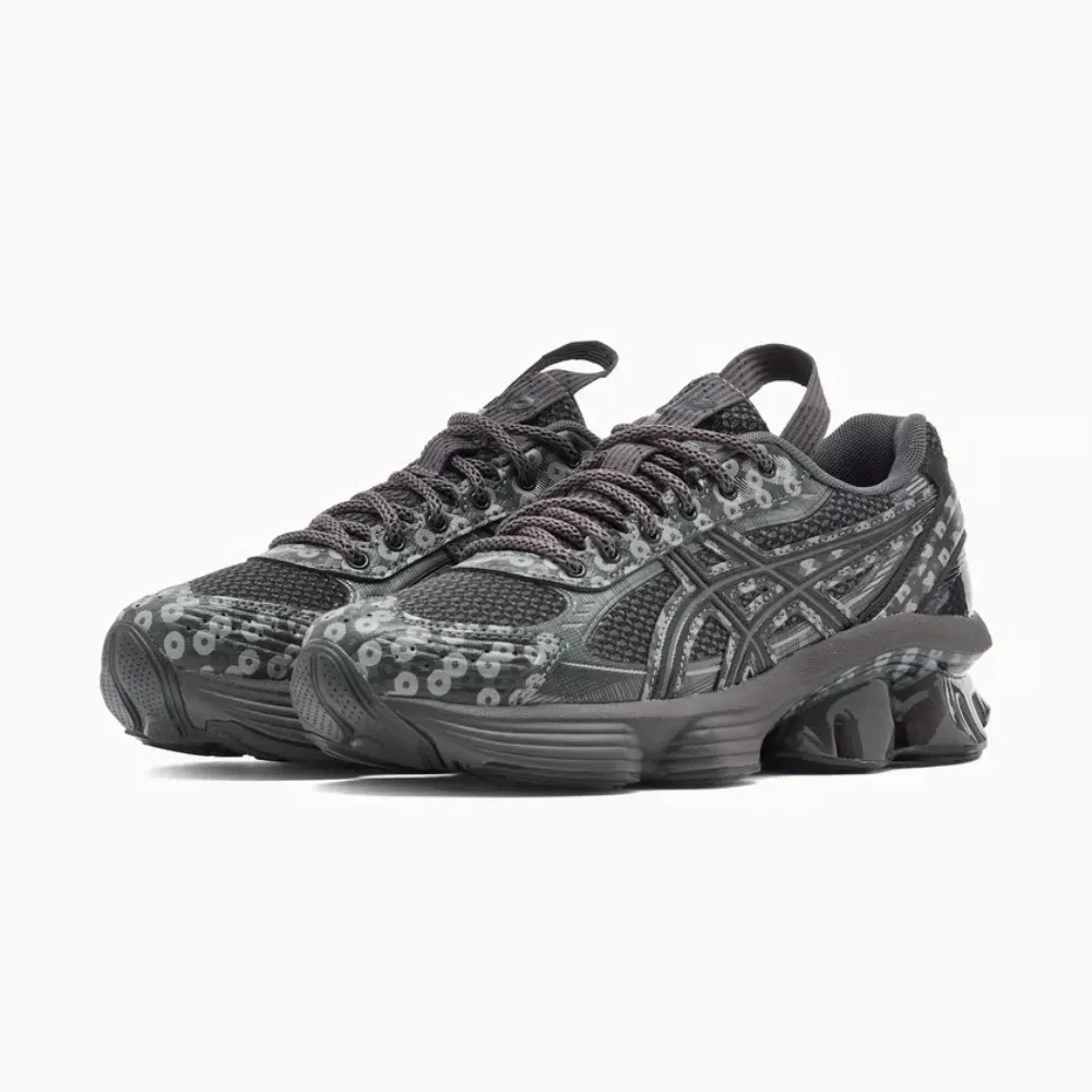Asics US7-S Gel-Kinetic Fluent Obsidian Grey Graphite Grey — 41 / 42 / 43, Novo