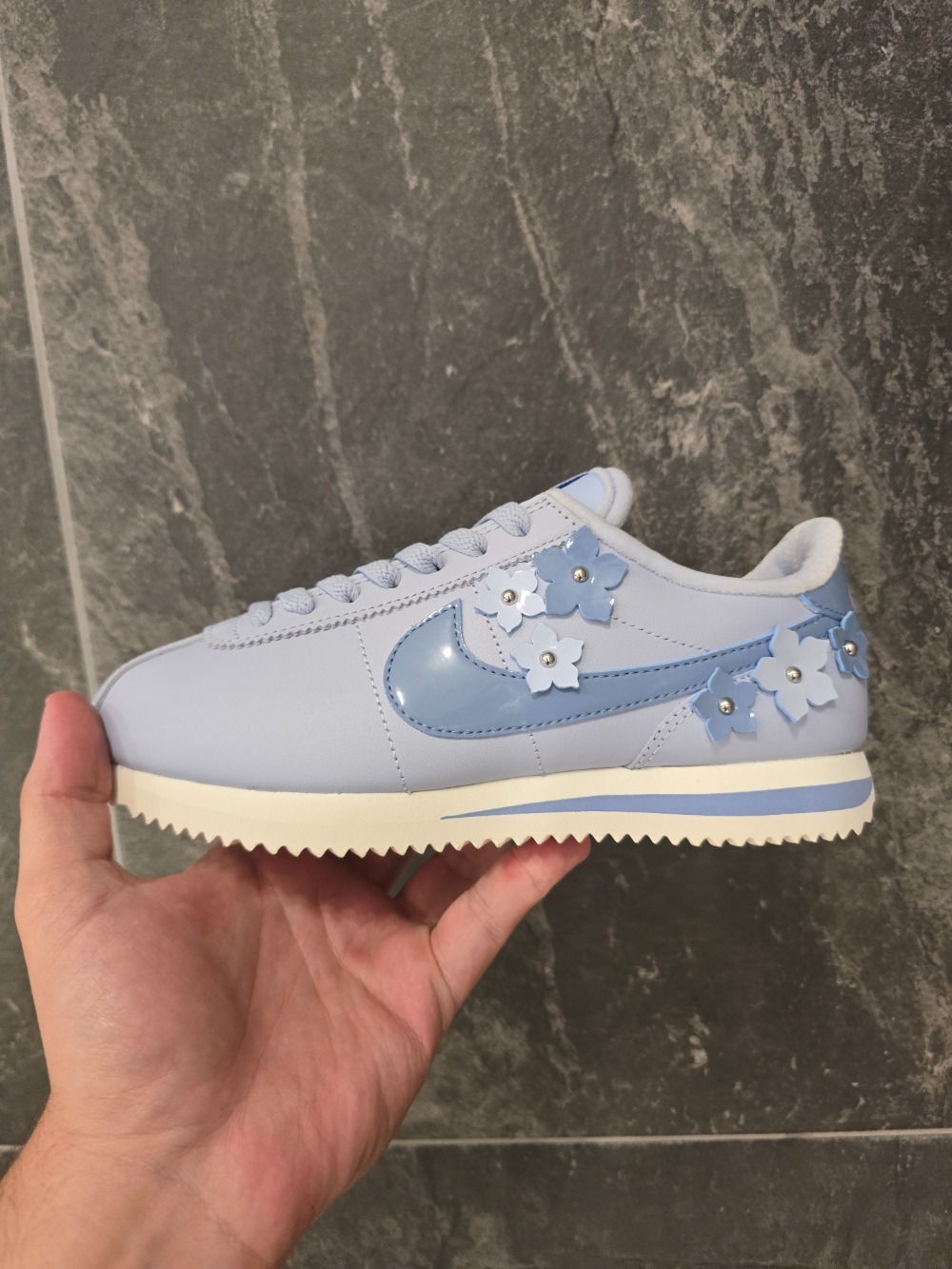 Nike Cortez Leather Florette Hydrogen Blue