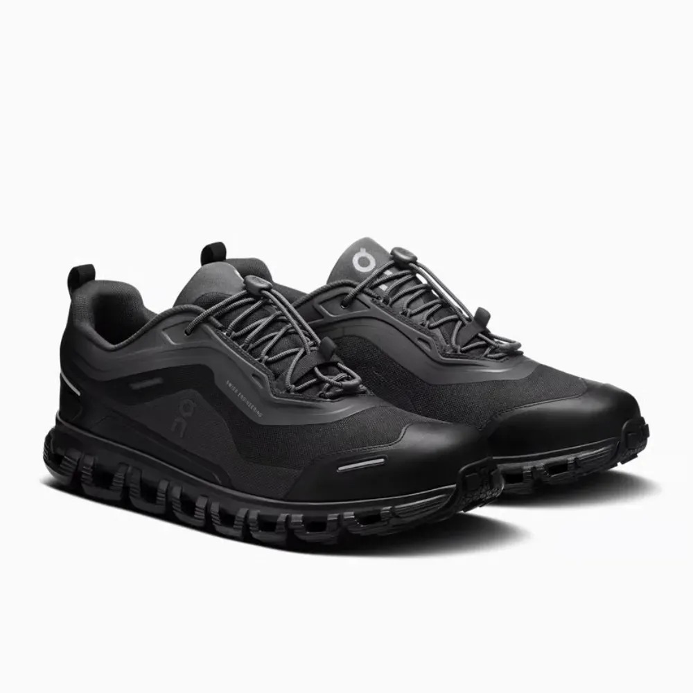 On Running Cloud 6 Geo Waterproof Black — 40, Novo