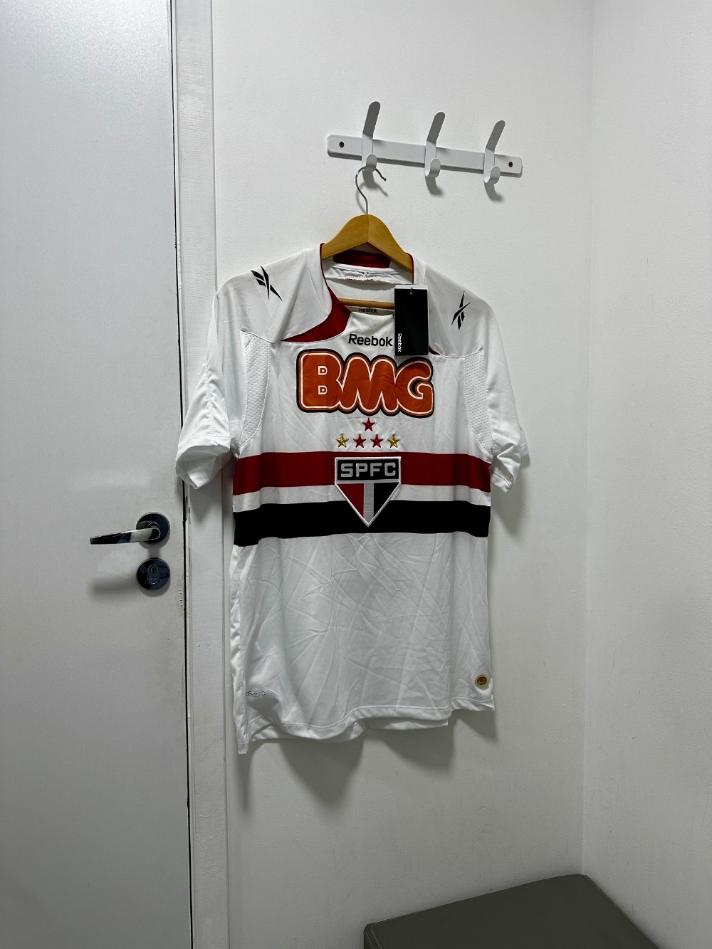 Camisa Reebok São Paulo 2010/11 Home Branca