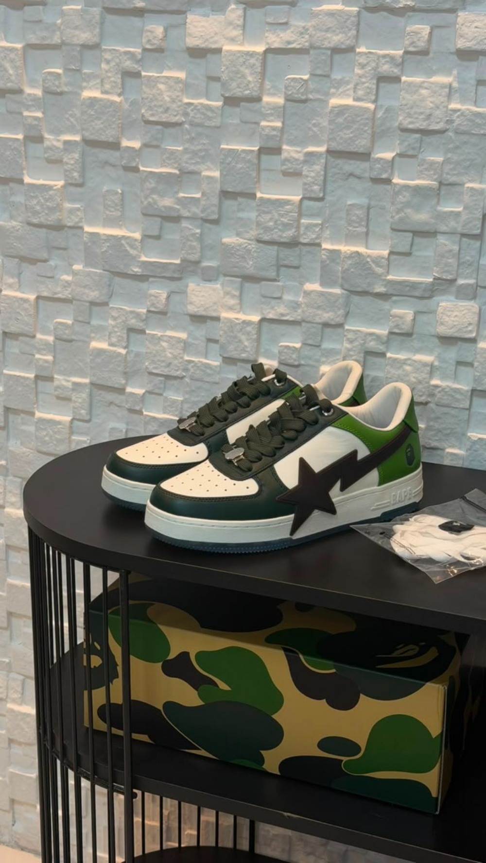 A Bathing Ape Bape Sta OS M2 Green