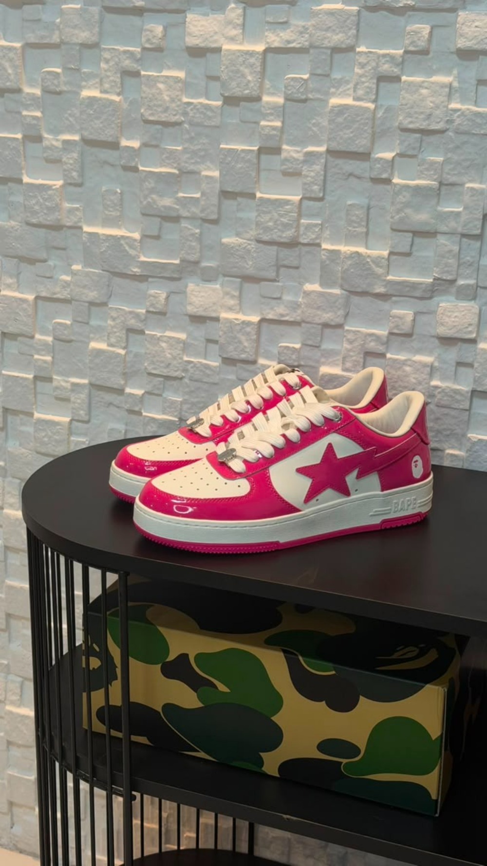 A Bathing Ape Bape Sta #1 Pink