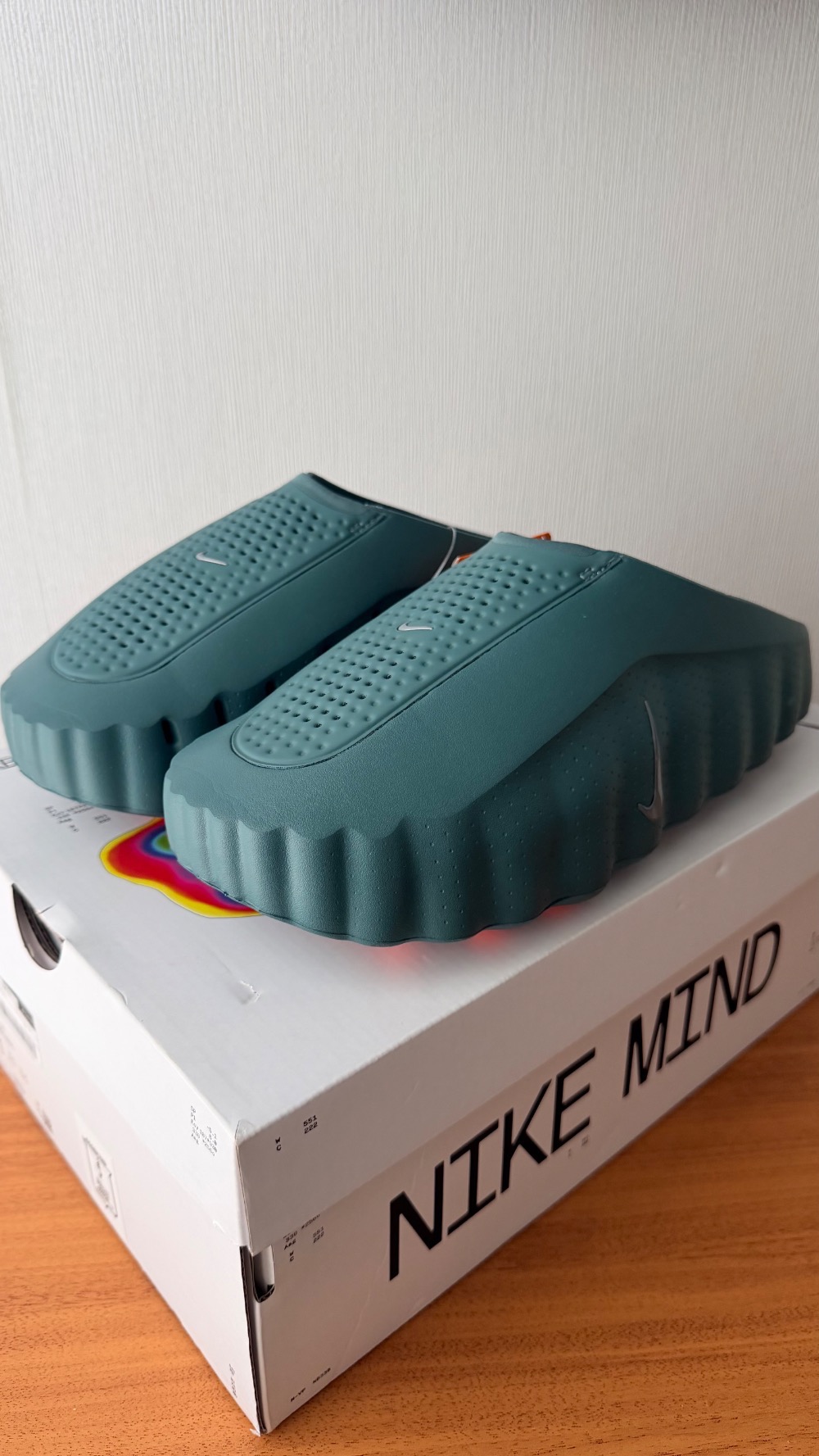 Nike Mind 001 Slide Mineral Slate — 40.5, Novo