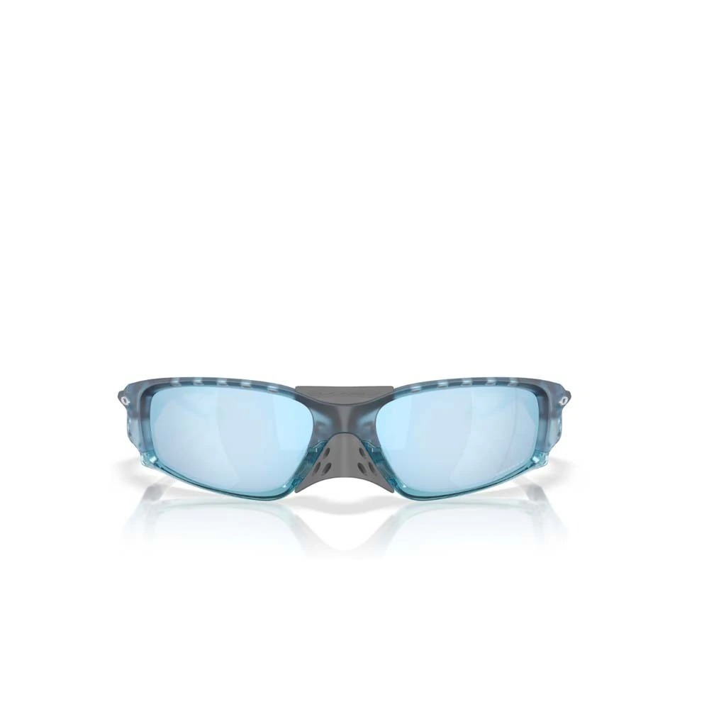 Óculos Oakley Plantaris SQ Prizm Deep Water Polarized Matte Trans Stonewash — Único, Novo