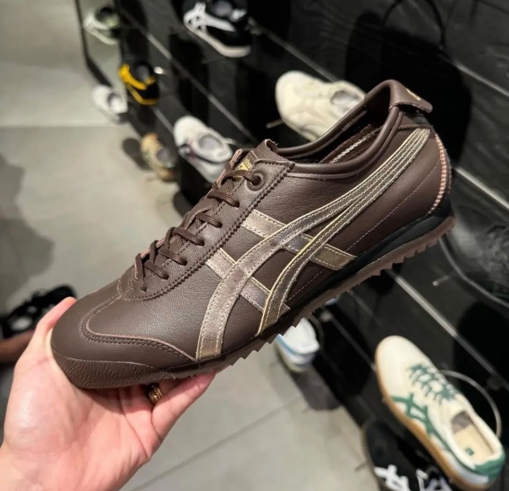 Onitsuka Tiger Mexico 66 SD Licorice Brown Champagne
