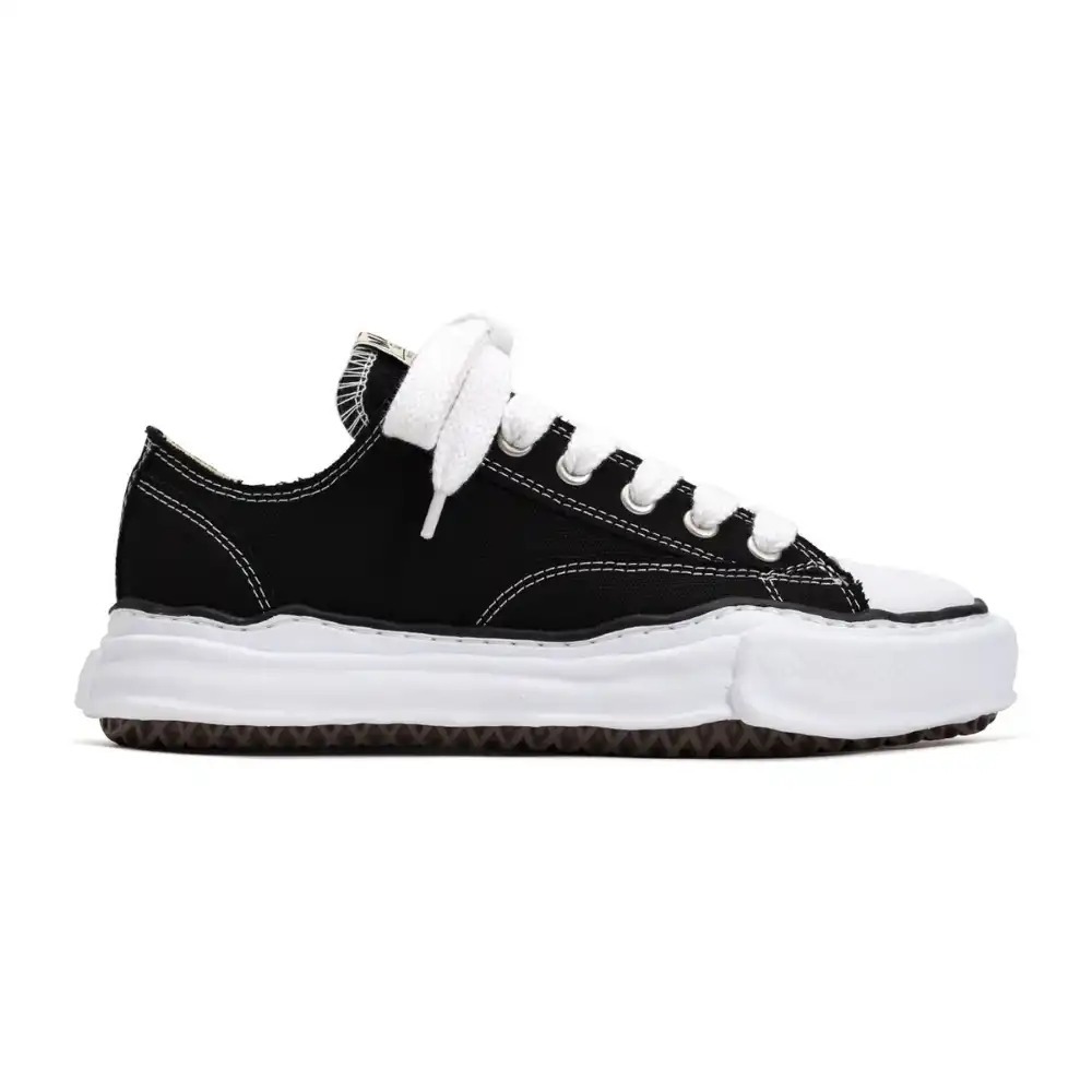 Maison Mihara Yasuhiro Peterson 23 OG Sole Canvas Low Black White