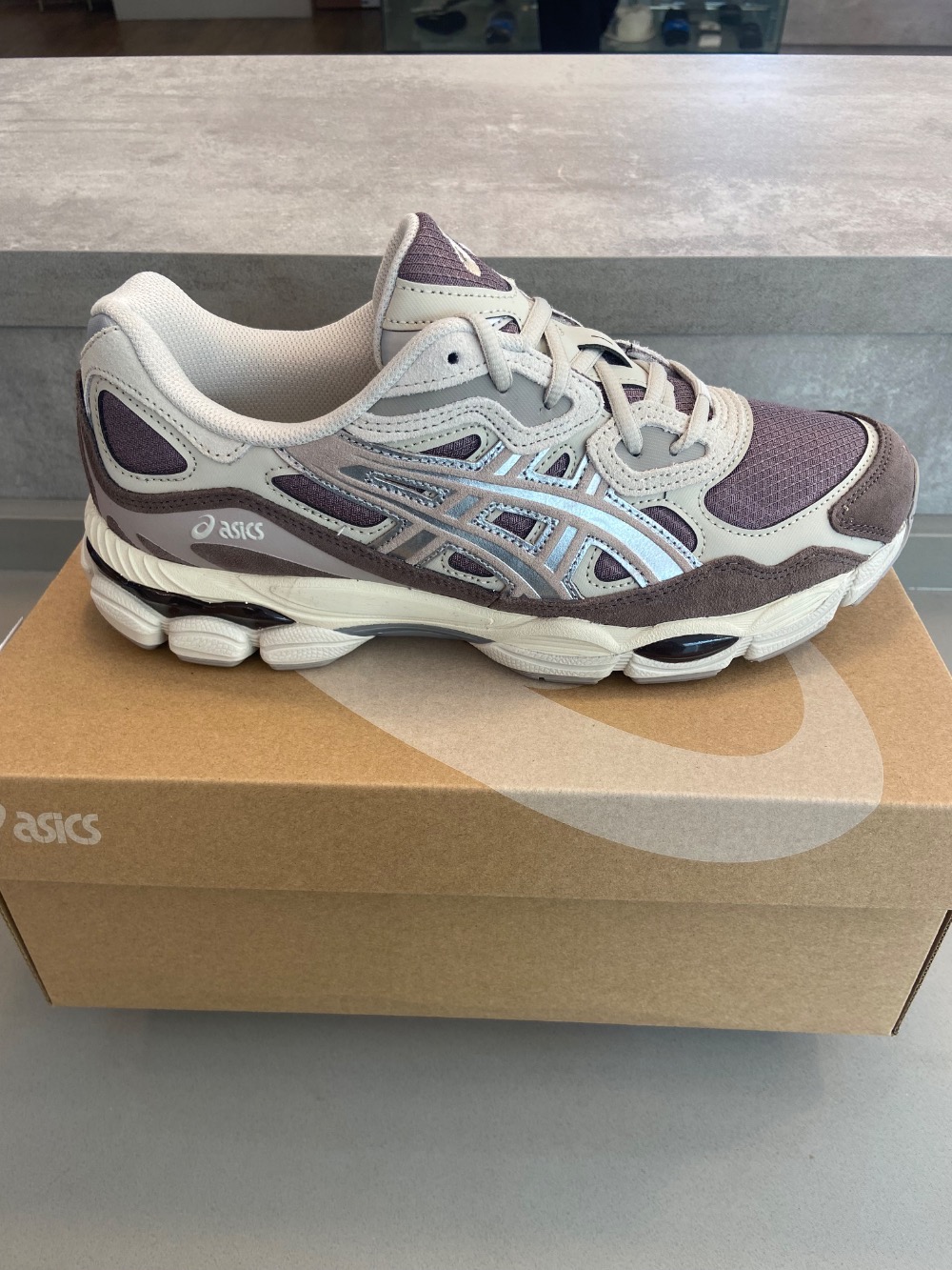 Asics Gel-Nyc Cocoa Powder Pure Silver