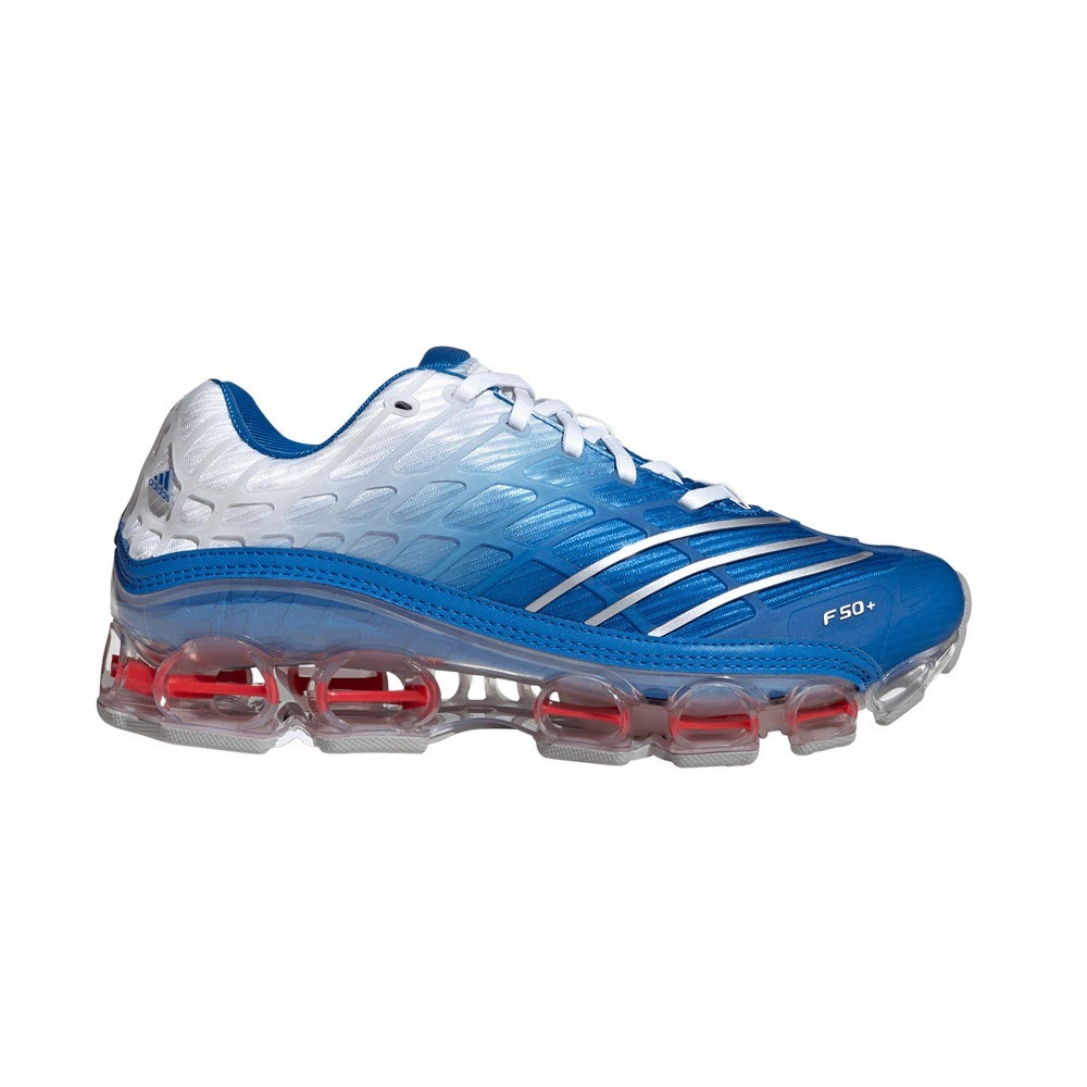 adidas Megaride F50 Blue Bird Silver Metallic Cloud White