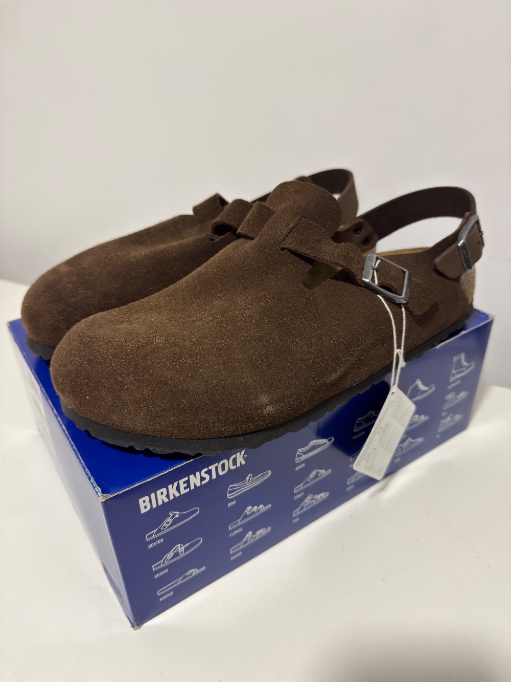 Birkenstock Clog Tokio Mule Leather Suede Carafe