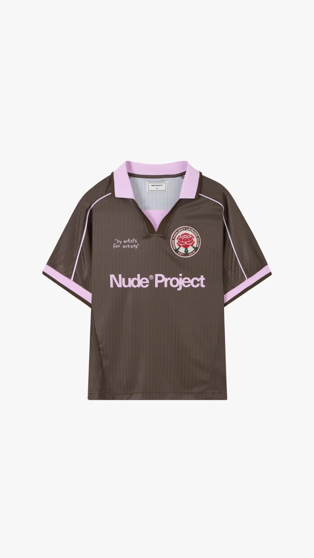 Camiseta Nude Project Football Jersey Brown