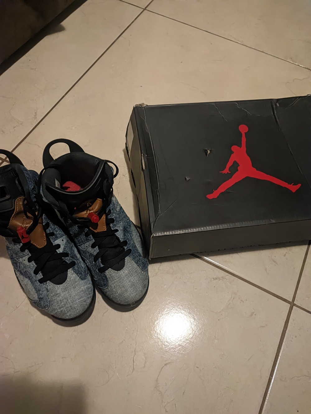 Air Jordan 6 Washed Denim