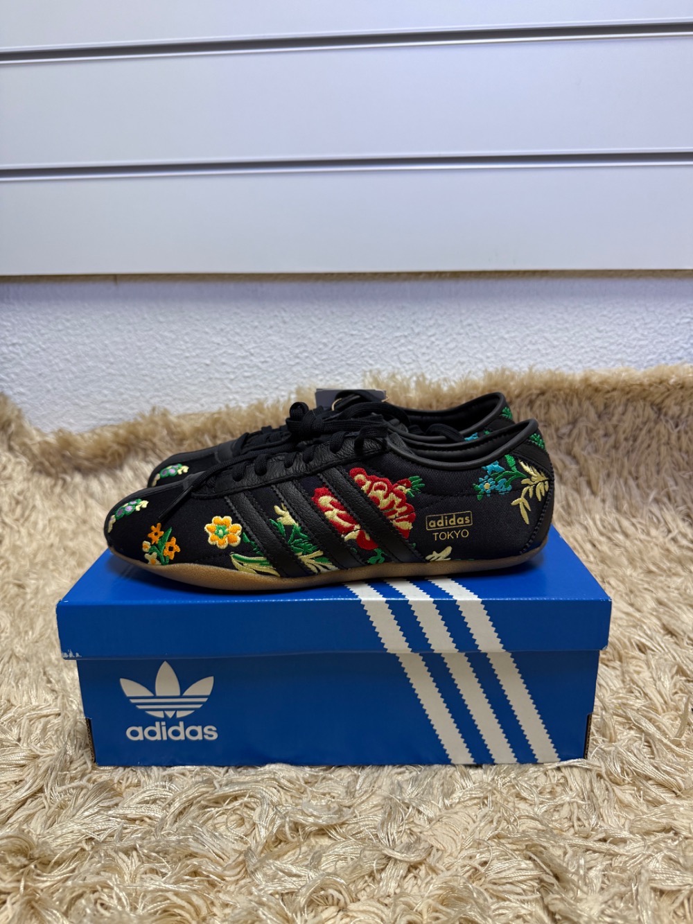 adidas Tokyo Black Floral Embroidery
