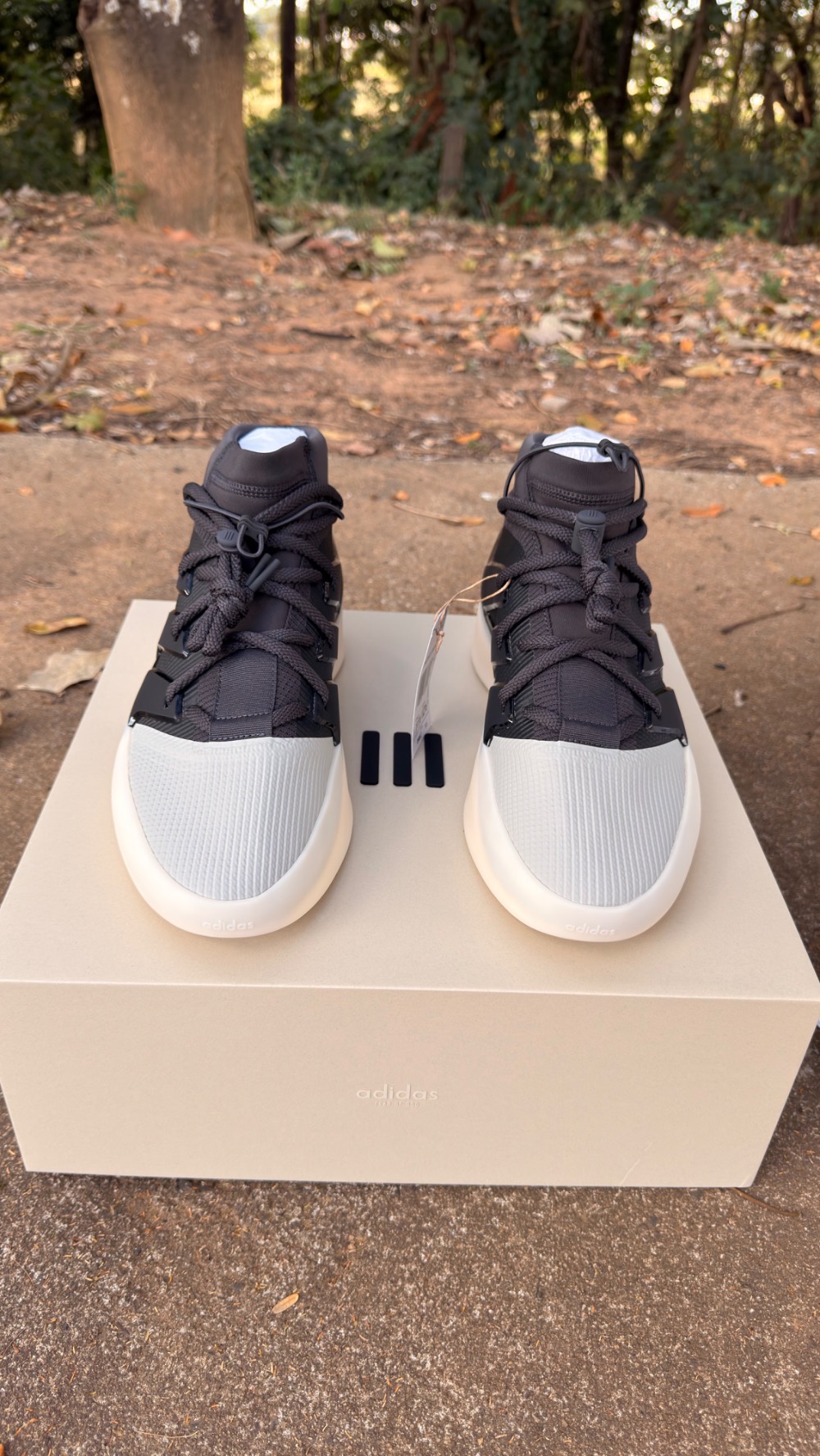 adidas Fear of God Athletics I Basketball Carbon Sesame