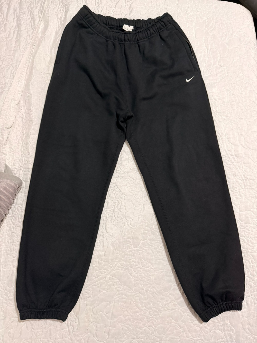 Calça NikeLab Fleece WN's Light Bone — M, Usado