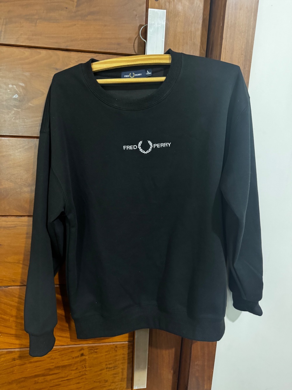 Fred Perry Vintage Moletom Bordado