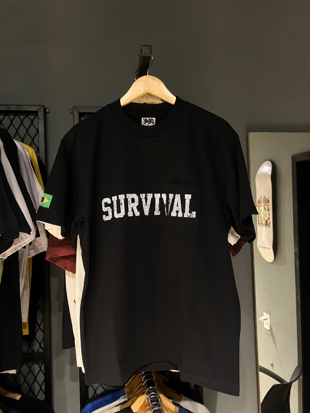 Camisa Survival Pocket Preta