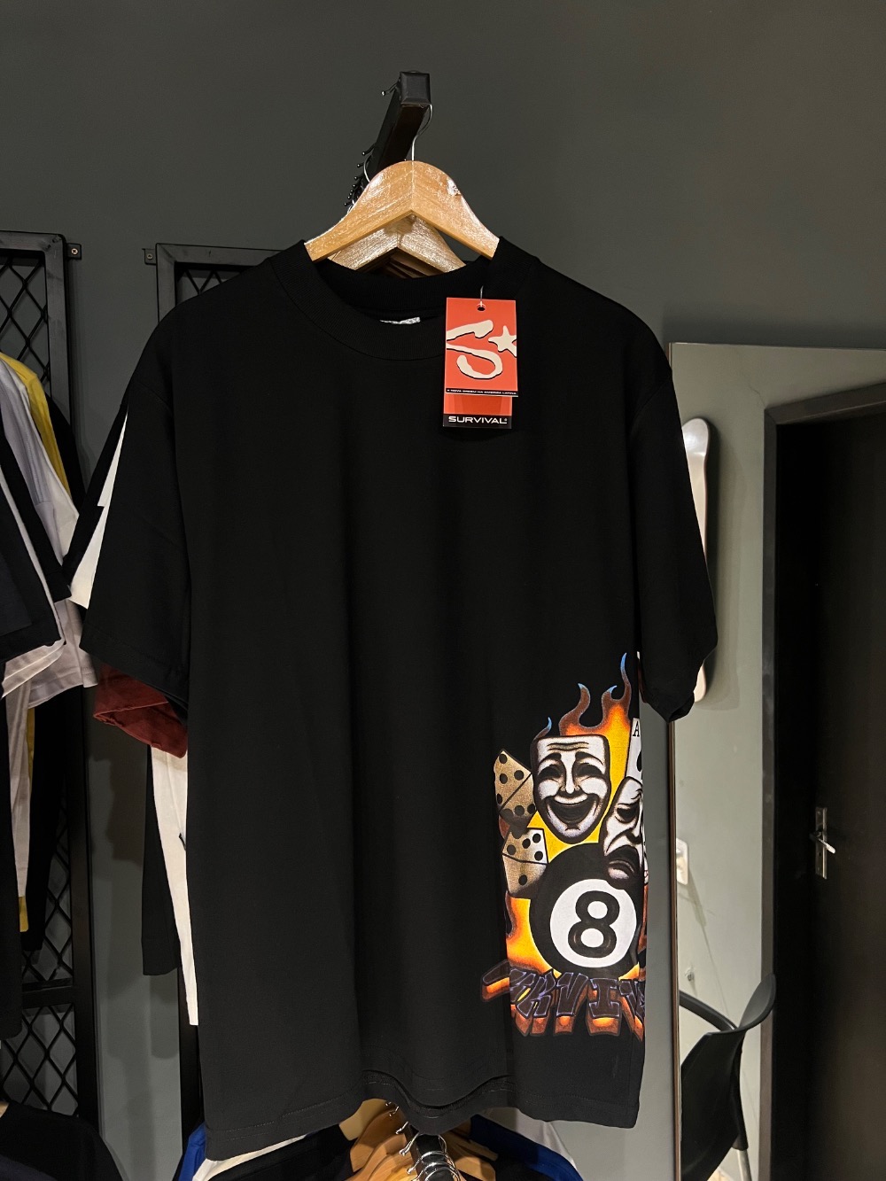 Camisa Survival 8 Preta