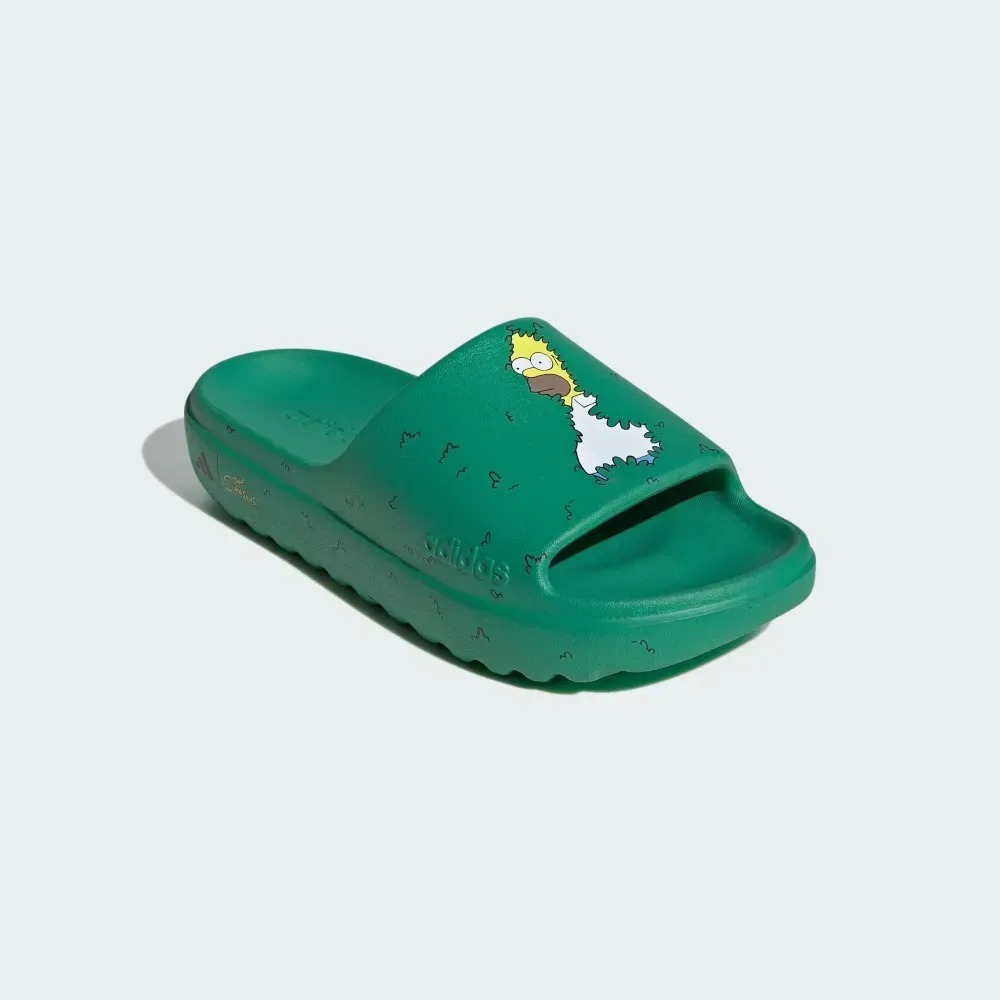 The Simpsons x adidas Adilette Lumia Court Green — 34 / 35.5 / 38 / 39.5 / 40.5 / 42 / 43 / 44, Novo