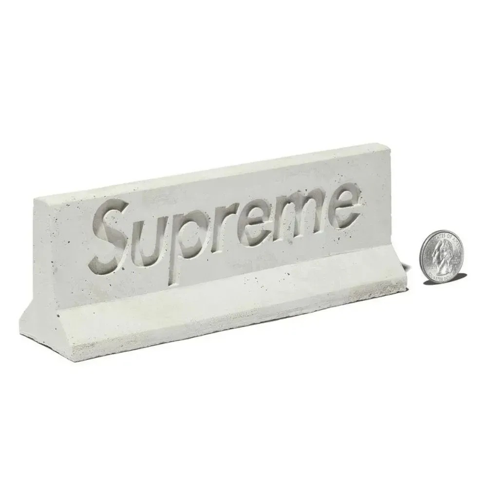 Barreira Supreme Mini Materiais Escala 1:12 Jersey Grey SS26-W5 — Único, Novo