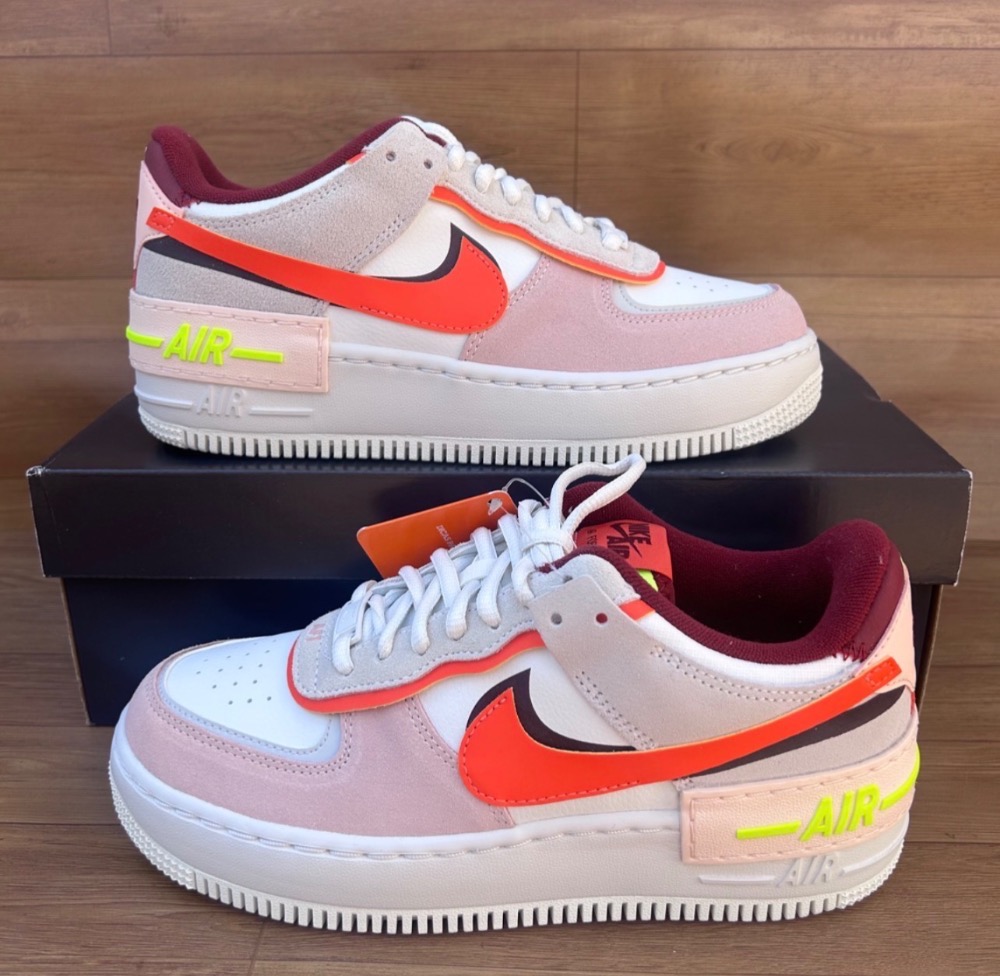 Nike Air Force 1 Shadow Red Orange