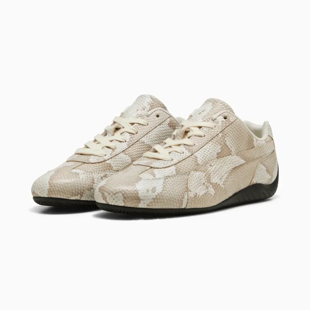 Puma Speedcat Snake Print Silver Fog Vapor Gray
