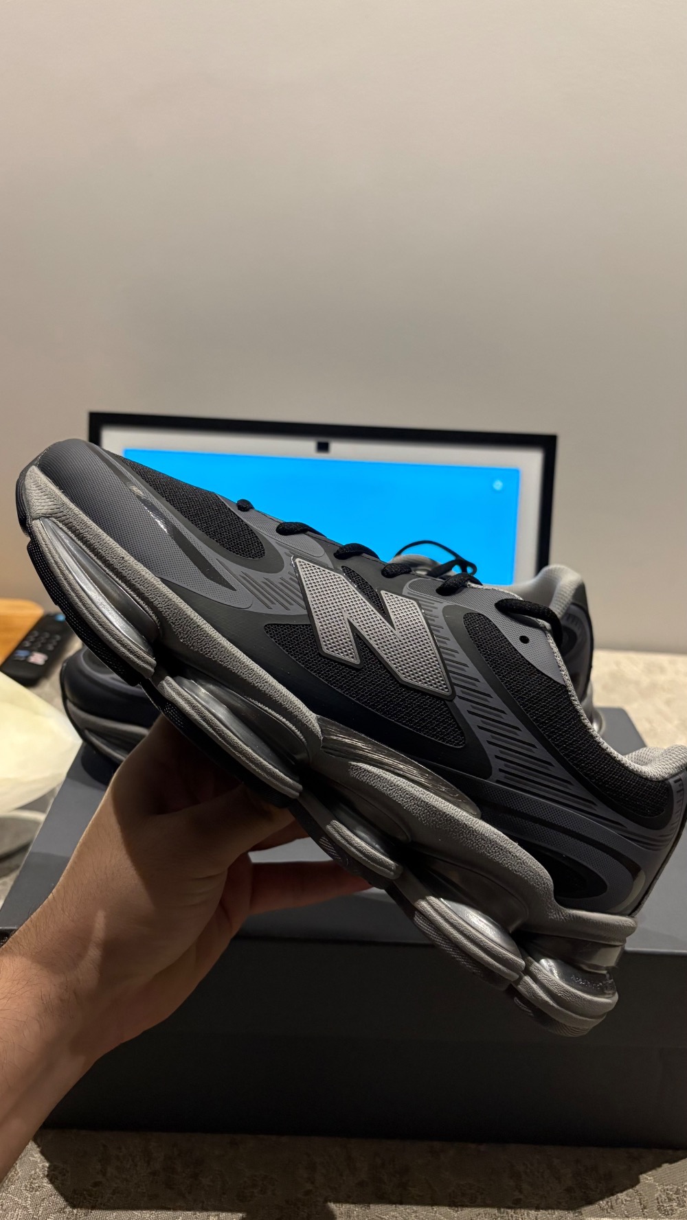 New Balance Abzorb 2000 Neptune Grey Slate Grey — 43, Novo