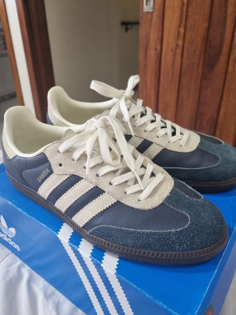 adidas Samba OG Aurora Ink Cream White Gum
