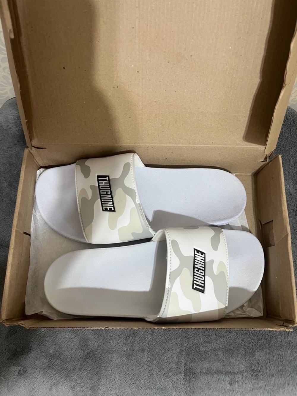 Chinelo slide Thug Nine