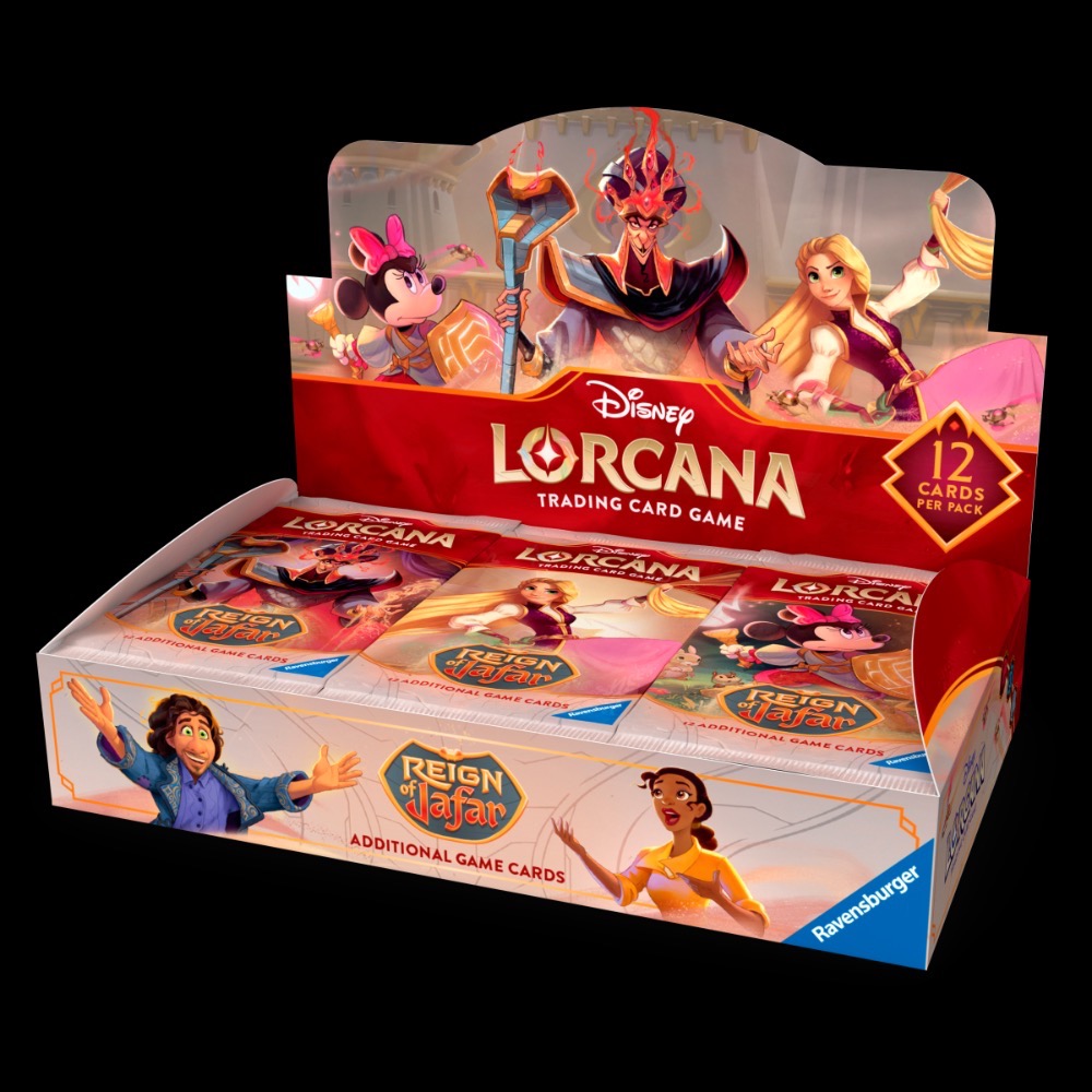 Caixa de Booster Reign of Jafar Disney Lorcana