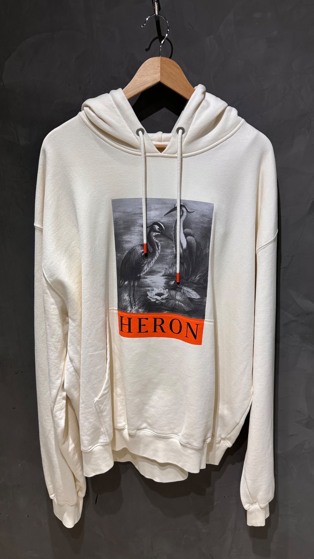 Heron Preston Moletom Halftone Heron de capuz