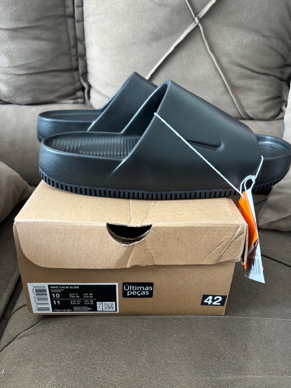 Nike Calm Slide Black