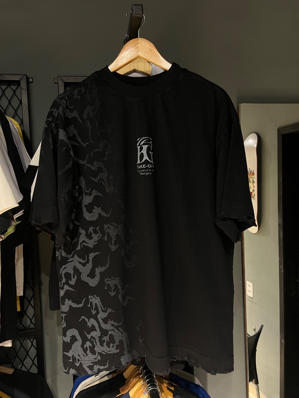 Camisa Take-Off x Borges Preta