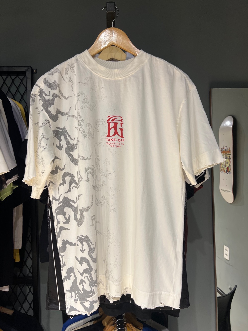 Camisa Take-Off x Borges White