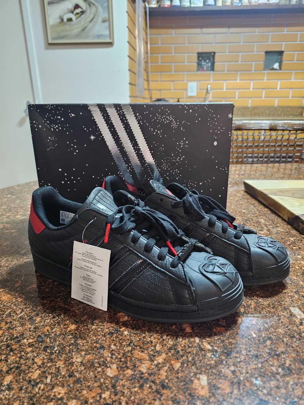 Star Wars x adidas Superstar Darth Vader
