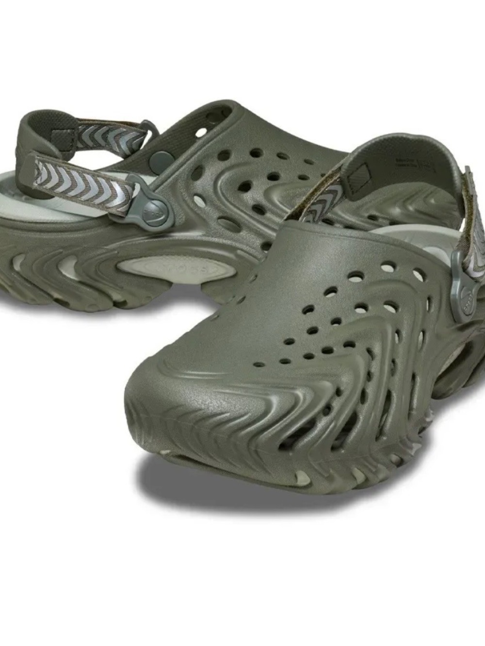 Crocs Echo II Clog Chrome Silver