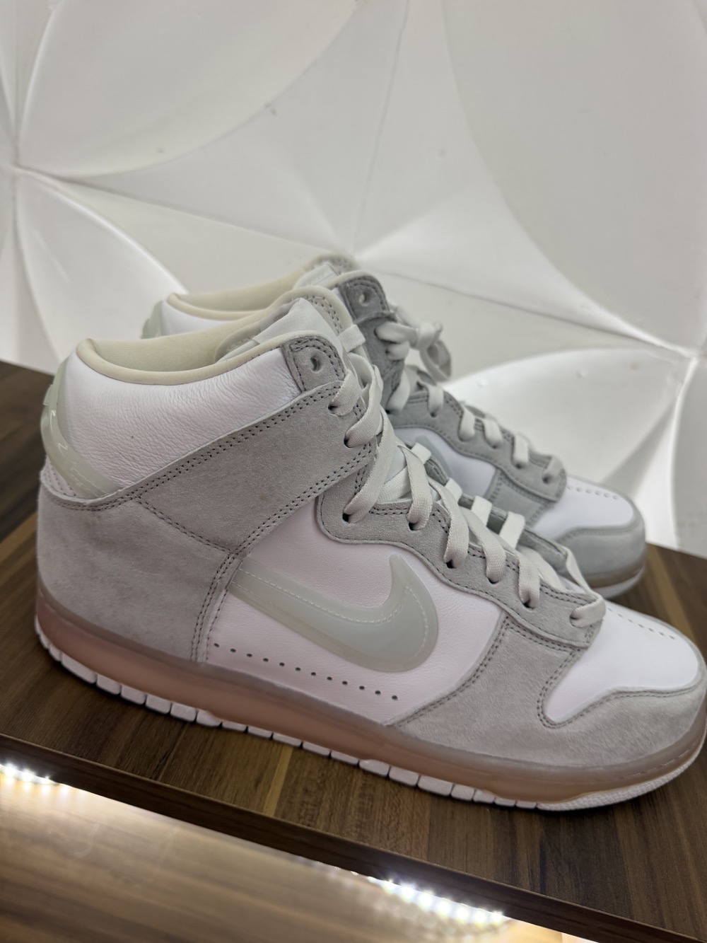 Slam Jam x Nike Dunk High White Pure Platinum